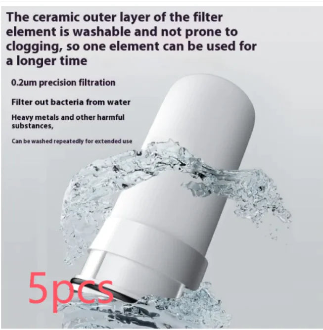 Installation-Free Faucet Water Purifier - Direct Drink Front Filter for Household Use