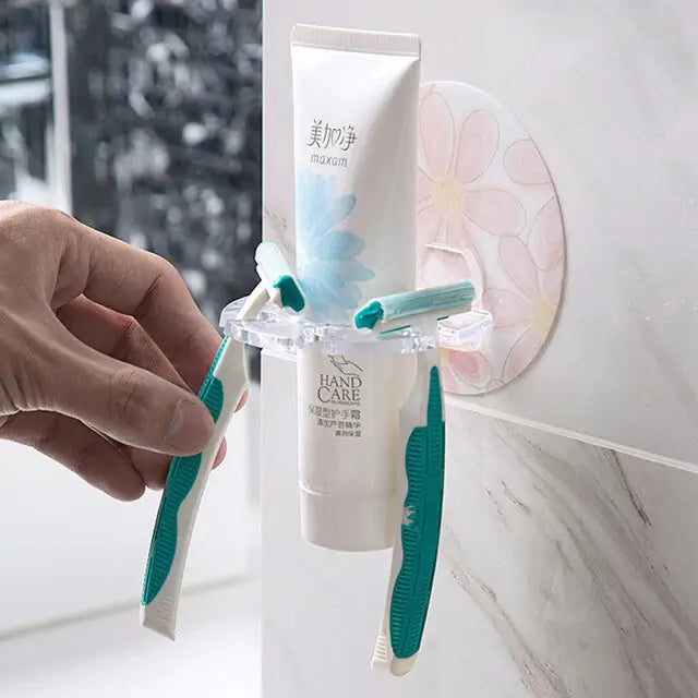 Automatic Toothpaste Dispenser & Holder