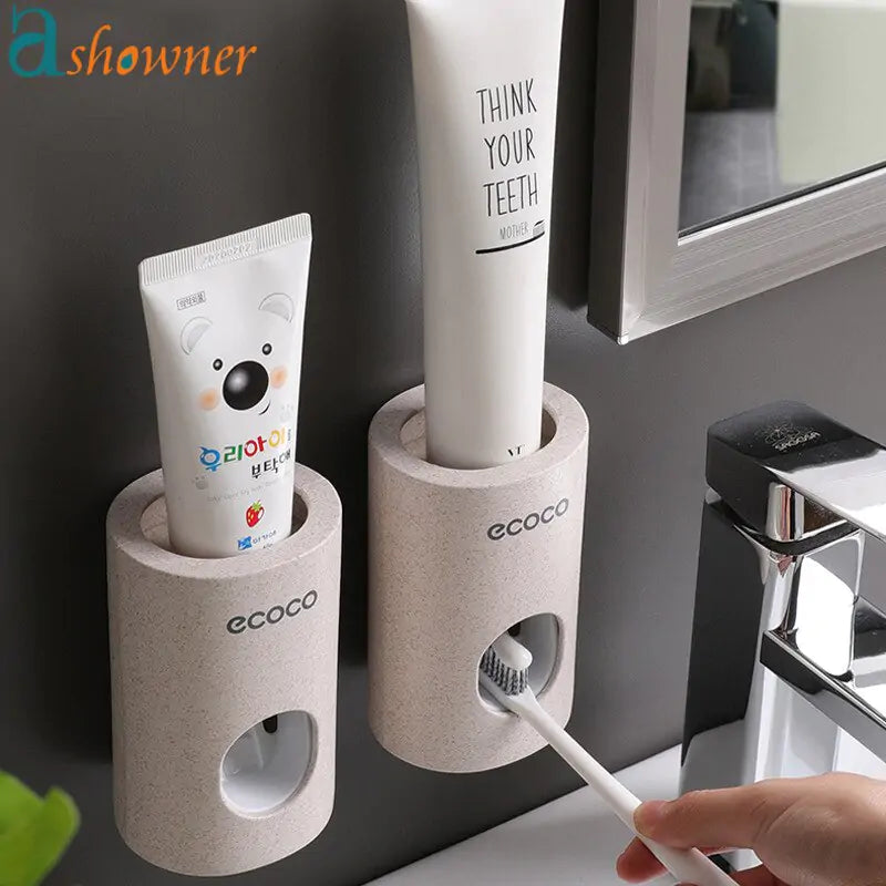 Automatic Toothpaste Dispenser & Holder