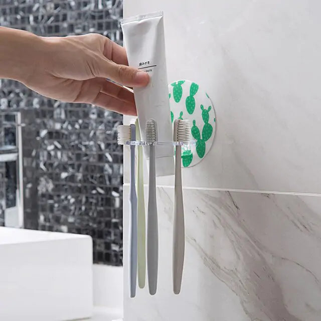Automatic Toothpaste Dispenser & Holder