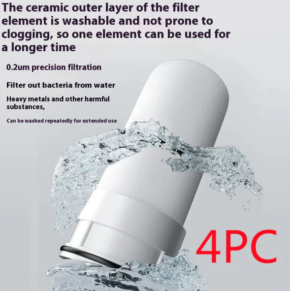 Installation-Free Faucet Water Purifier - Direct Drink Front Filter for Household Use