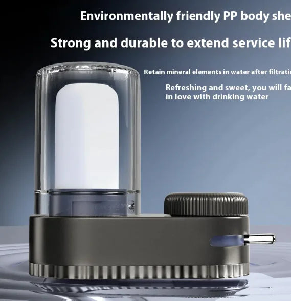 Installation-Free Faucet Water Purifier - Direct Drink Front Filter for Household Use