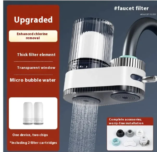Installation-Free Faucet Water Purifier - Direct Drink Front Filter for Household Use